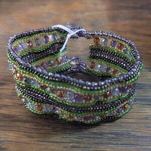 Hand Made Vintage Beaded Bracelet